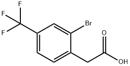 2-Bromo-4-(trifluoromethyl)phenylacetic acid