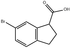 6-Bromo-2,3-dihydro-1H-indene-1-carboxylic acid