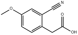 2-(2-Cyano-4-methoxyphenyl)acetic acid
