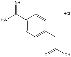 2-(4-Carbamimidoylphenyl)acetic acid hydrochloride