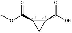 trans-2‐(methoxycarbonyl)cyclopropane‐1‐ carboxylic acid
