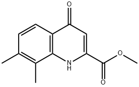 Methyl 4-hydroxy-7,8-dimethylquinoline-2-carboxylate