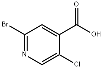 2-bromo-5-chloropyridine-4-carboxylic acid