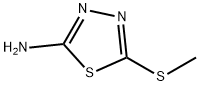 2-Amino-5-(methylthio)-1,3,4-thiadiazole