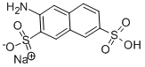 3-Amino-2,7-naphthalenedisulfonic Acid Monosodium Salt