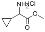 Methyl 2-amino-2-cyclopropylacetate hydrochloride