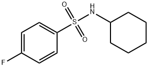 N-Cyclohexyl 4-fluorobenzenesulfonamide