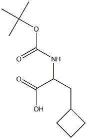 2-{[(tert-butoxy)carbonyl]amino}-3-cyclobutylpropanoic acid
