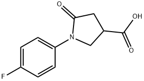 1-(4-Fluorophenyl)-5-oxopyrrolidine-3-carboxylic acid