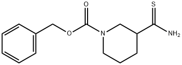 1-Cbz-piperidine-3-thiocarboxamide