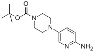 4-(6-Amino-3-pyridyl)piperazine-1-carboxylic Acid tert-Butyl Ester