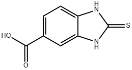 2-Mercapto-5-benzimidazolecarboxylic Acid