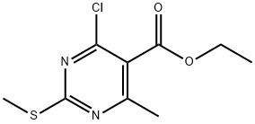 Ethyl 4-chloro-6-methyl-2-(methylthio)pyrimidine-5-carboxylate