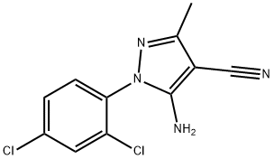 5-Amino-4-cyano-1-(2,4-dichlorophenyl)-3-methyl-1H-pyrazole