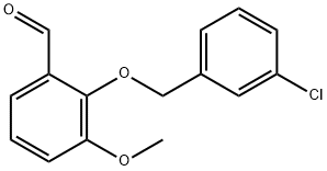 2-[(3-Chlorobenzyl)oxy]-3-methoxybenzaldehyde