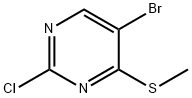 5-Bromo-2-chloro-4-(methylthio)pyrimidine