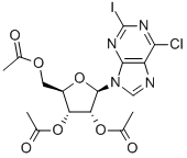 6-Chloro-2-iodo-9-(2’，3’，5’-tri-O-acetyl-β-D-ribofuranosyl)purine