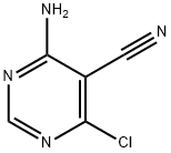 4-amino-6-chloropyrimidine-5-carbonitrile