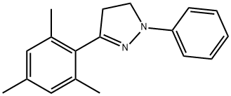 1-Phenyl-3-(2,4,6-trimethylphenyl)-2-pyrazoline