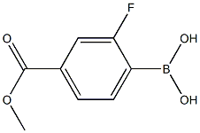2-Fluoro-4-(methoxycarbonyl)benzeneboronic acid (contains varying amounts of Anhydride)