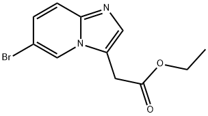 Ethyl 2-(6-bromo-imidazo[1,2-a]pyridin-3-yl)acetate