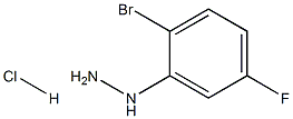 (2-Bromo-5-fluorophenyl)hydrazine hydrochloride