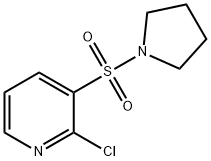 2-Chloro-3-(pyrrolidin-1-ylsulfonyl)pyridine