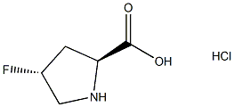 (2S,4R)-4-fluoropyrrolidine-2-carboxylic acid hydrochloride