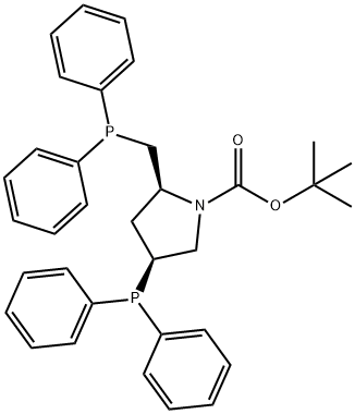 (2S,4S)-1-tert-Butoxycarbonyl-4-diphenylphosphino-2-(diphenylphosphinomethyl)pyrrolidine