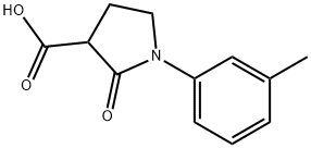 1-(3-Methylphenyl)-2-oxo-3-pyrrolidinecarboxylic acid