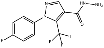 1-(4-Fluoro-phenyl)-5-trifluoromethyl-pyrazole-4-carboxylic acid hydrazide