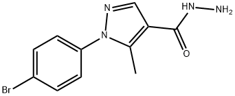 1-(4-Bromophenyl)-5-methyl-1H-pyrazole-4-carbohydrazide