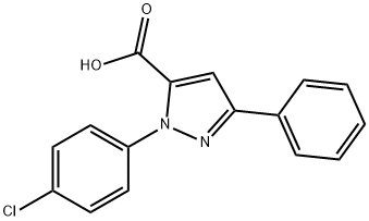 1-(4-CHLOROPHENYL)-3-PHENYL-1H-PYRAZOLE-5-CARBOXYLIC ACID