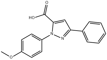 1-(4-METHOXYPHENYL)-3-PHENYL-1H-PYRAZOLE-5-CARBOXYLIC ACID