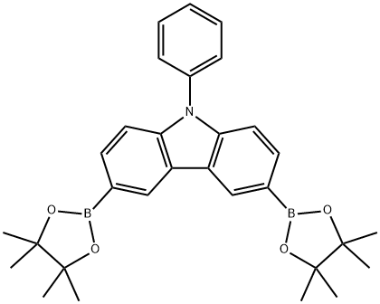 9-Phenyl-3,6-bis(4,4,5,5-tetramethyl-1,3,2-dioxaborolan-2-yl)carbazole