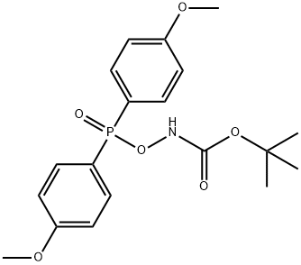 tert-Butyl [Bis(4-methoxyphenyl)phosphinyloxy]carbamate