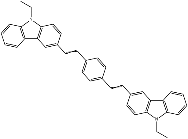 1,4-Bis[2-(9-ethylcarbazol-3-yl)vinyl]benzene