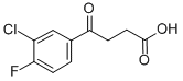 4-(3-Chloro-4-fluorophenyl)-4-oxobutyric acid