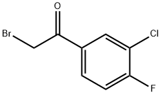 2-Bromo-3′-chloro-4′-fluoroacetophenone