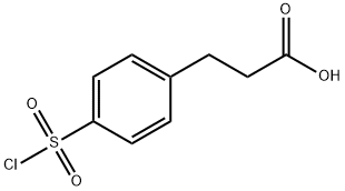 p-Chlorosulfonyldihydrocinnamic acid
