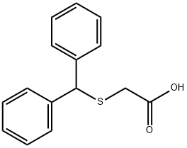 (Benzhydrylthio)acetic Acid