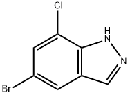 5-bromo-7-chloro-1H-indazole