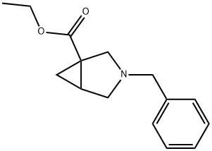 3-azabicyclo[3.1.0]hexane-1-carboxylic acid, 3-(phenylmethyl)-, ethyl ester