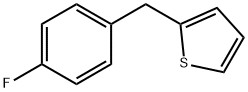 2-[(4-fluorophenyl)methyl]thiophene