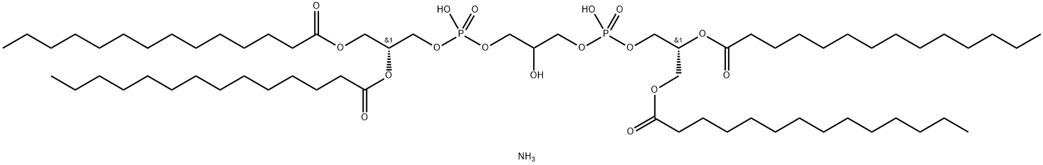 1',3'-bis[1,2-dimyristoyl-sn-glycero-3-phospho]-sn-glycerol (ammonium salt)
