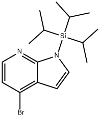 4-bromo-1-[tris(propan-2-yl)silyl]-1H-pyrrolo[2,3-b]pyridine