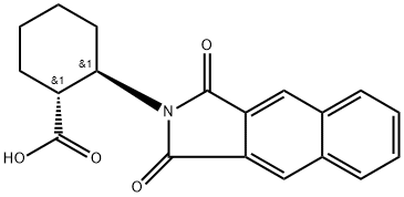 (1R,2R)-2-(Naphthalene-2,3-dicarboximido)cyclohexanecarboxylic Acid