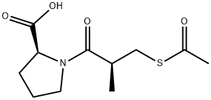 N-[3-(Acetylthio)-(2S)-methylpropionyl]-L-proline hydrate