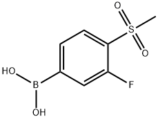 3-Fluoro-4-(methylsulfonyl)phenylboronic acid