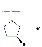(3S)-1-methanesulfonylpyrrolidin-3-amine hydrochloride